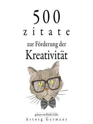 cover image of 500 Zitate zur Förderung der Kreativität